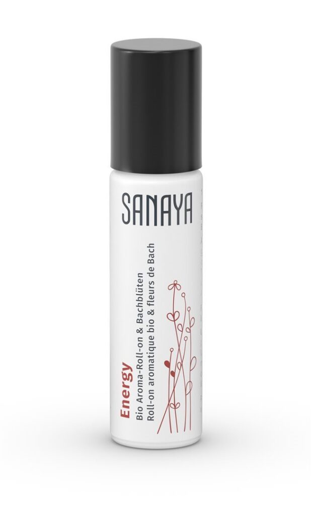 SANAYA aroma&fl Bach roll on Energy bio 10 ml