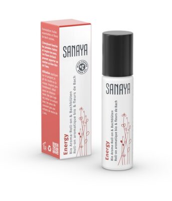 SANAYA aroma&fl Bach roll on Energy bio 10 ml