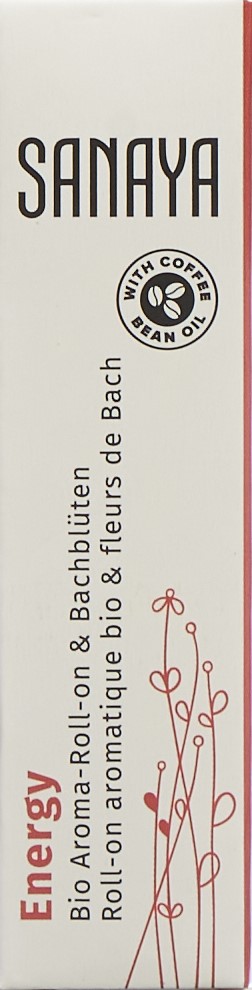 SANAYA aroma&fl Bach roll on Energy bio 10 ml