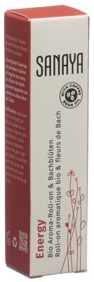 SANAYA aroma&fl Bach roll on Energy bio 10 ml
