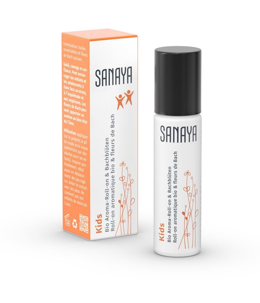 SANAYA aroma&fl Bach roll on Kids bio 10 ml