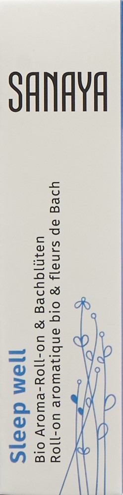 SANAYA aroma&fl Bach roll on Sleep Well bio 10 ml