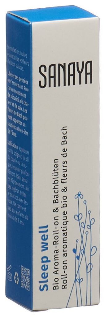 SANAYA aroma&fl Bach roll on Sleep Well bio 10 ml