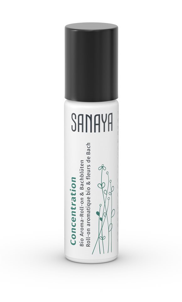 SANAYA aroma&fl Bach roll on Concentr bio 10 ml