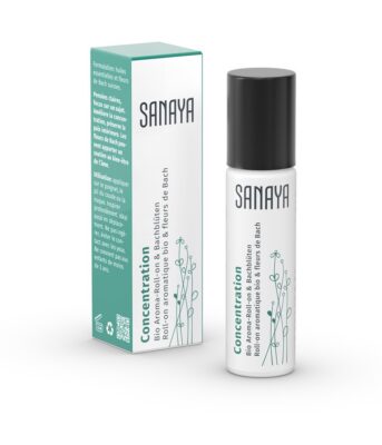 SANAYA aroma&fl Bach roll on Concentr bio 10 ml