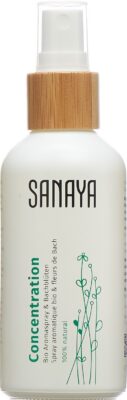 SANAYA aroma&fl Bach spray Concentr bio 100 ml
