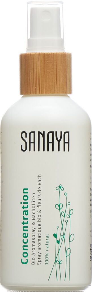 SANAYA aroma&fl Bach spray Concentr bio 100 ml