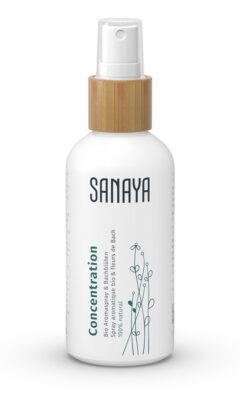 SANAYA aroma&fl Bach spray Concentr bio 100 ml