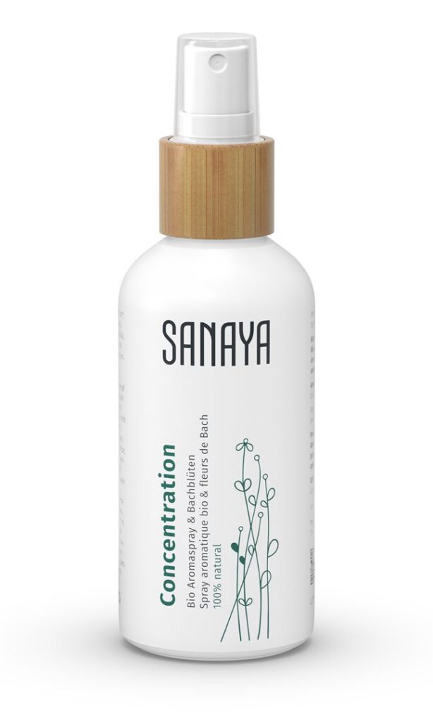 SANAYA aroma&fl Bach spray Concentr bio 100 ml