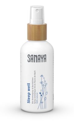 SANAYA aroma&fl Bach spray Sleep Well bio 100 ml