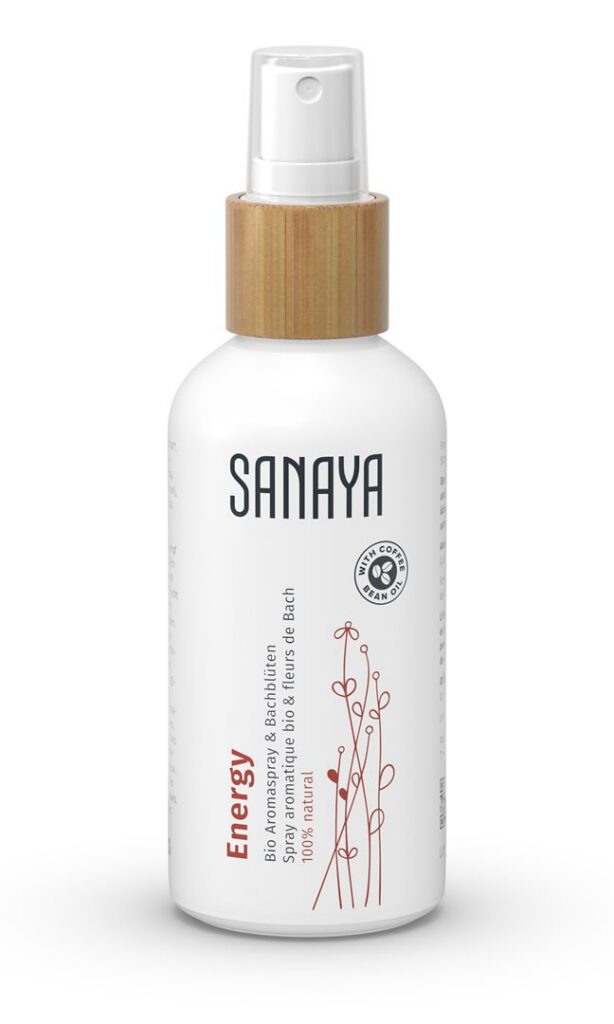 SANAYA aroma&fl Bach spray Energy bio 100 ml