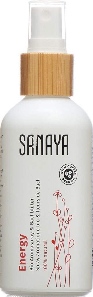 SANAYA aroma&fl Bach spray Energy bio 100 ml