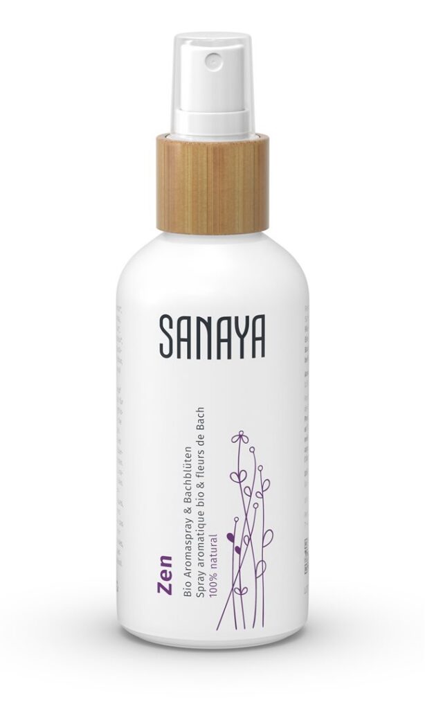 SANAYA aroma&fl Bach spray Zen bio 100 ml