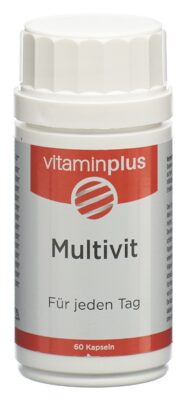 VITAMINPLUS Multivitamin caps bte 60 pce