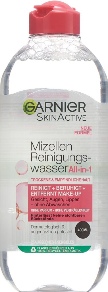 GARNIER Eau micellaire peau sèche fl 400 ml