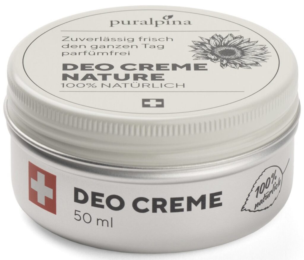 PURALPINA déo crème nature bte 50 ml
