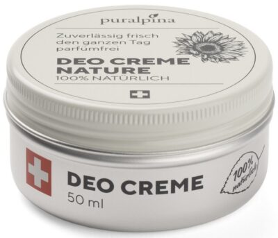 PURALPINA déo crème nature bte 50 ml
