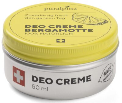 PURALPINA déo crème bergamote bte 50 ml