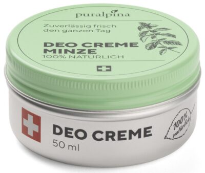 PURALPINA déo crème menthe bte 50 ml