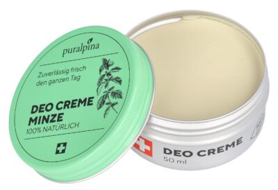 PURALPINA déo crème menthe bte 50 ml