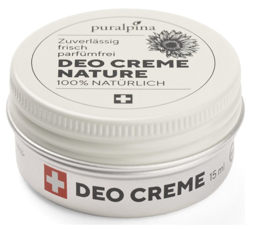 PURALPINA déo crème nature bte 15 ml