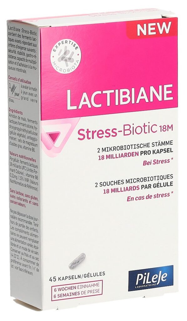 LACTIBIANE Stress-Biotic 18M caps 45 pce