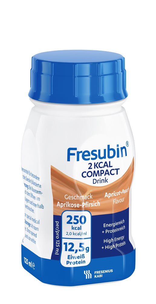 FRESUBIN 2 kcal Comp DRINK apric pêche 4 x 125 ml