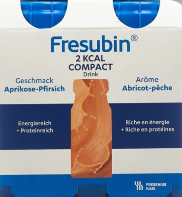 FRESUBIN 2 kcal Comp DRINK apric pêche 4 x 125 ml