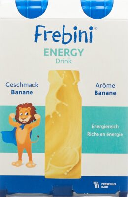 FREBINI Energy DRINK banane 4 fl 200 ml