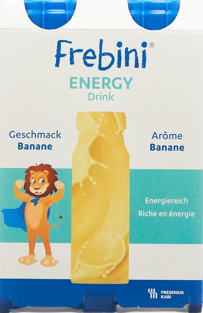 FREBINI Energy DRINK banane 4 fl 200 ml