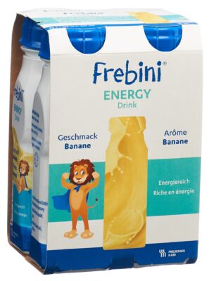 FREBINI Energy DRINK banane 4 fl 200 ml