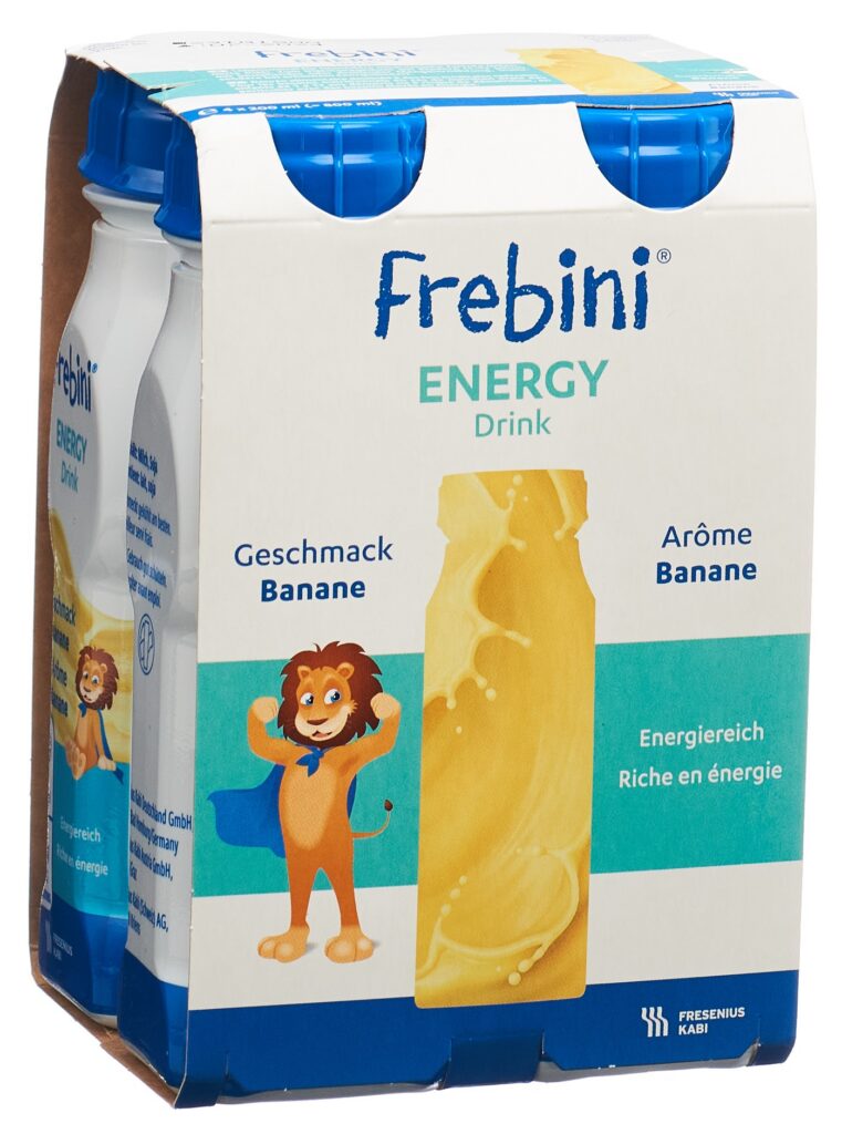 FREBINI Energy DRINK banane 4 fl 200 ml