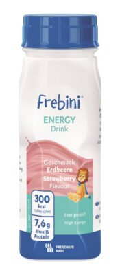 FREBINI Energy DRINK fraise 4 fl 200 ml