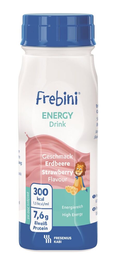 FREBINI Energy DRINK fraise 4 fl 200 ml