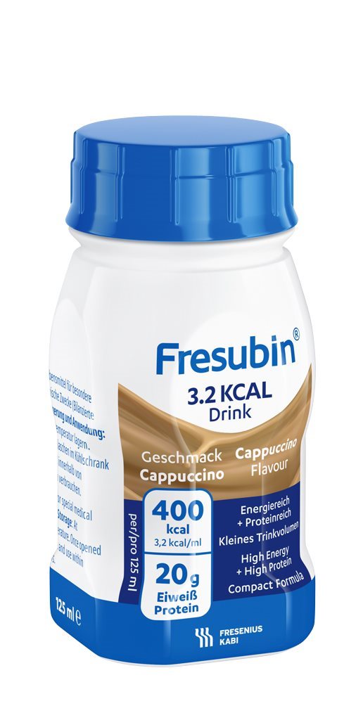 FRESUBIN 3.2 kcal DRINK cappucc (nouv) 4 x 125 ml