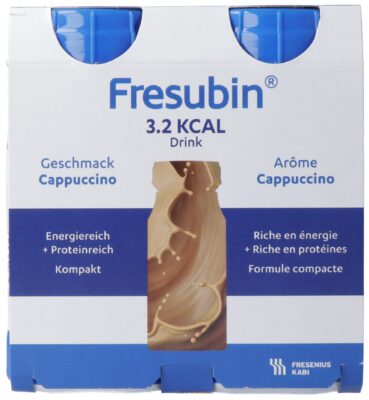 FRESUBIN 3.2 kcal DRINK cappucc (nouv) 4 x 125 ml
