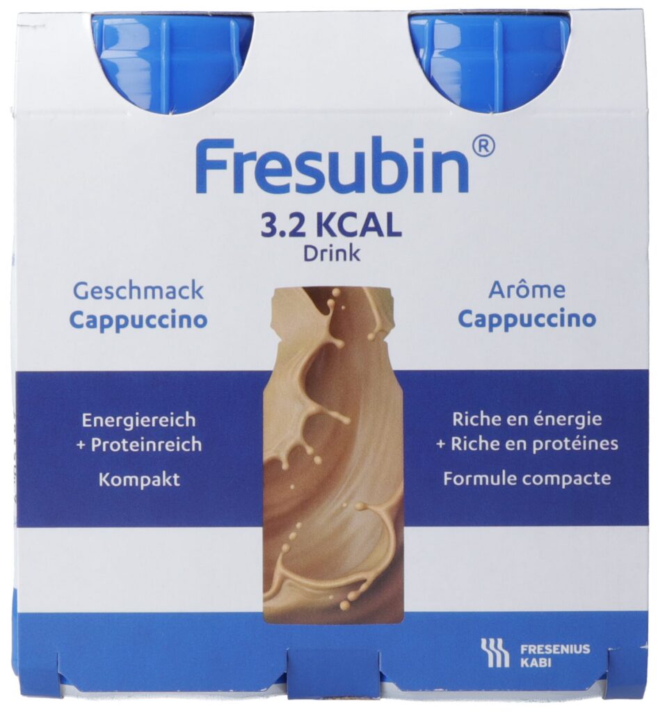 FRESUBIN 3.2 kcal DRINK cappucc (nouv) 4 x 125 ml