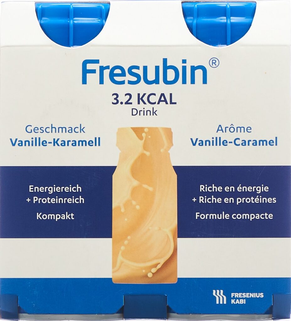 FRESUBIN 3.2 kcal DRINK vani-caramel 4 x 125 ml