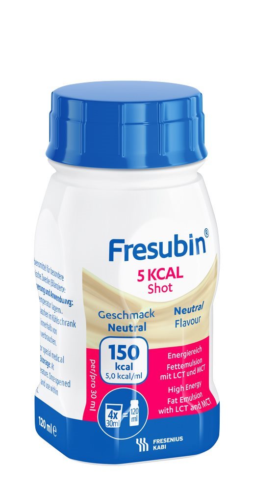 FRESUBIN 5 kcal Shot neutre 4 fl 120 ml