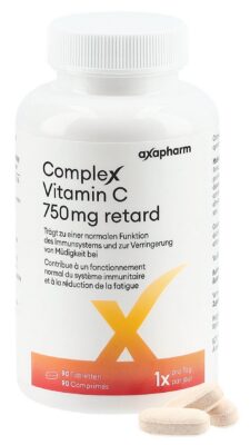 COMPLEX vitamine C retard cpr 750 mg bte 90 pce