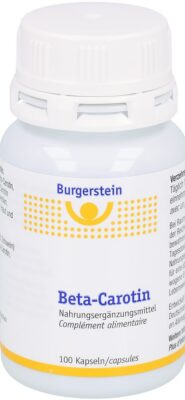 BURGERSTEIN Beta-Carotin caps bte 100 pce