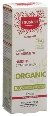 MUSTELA Maternité baume allaitement BIO tb 30 ml
