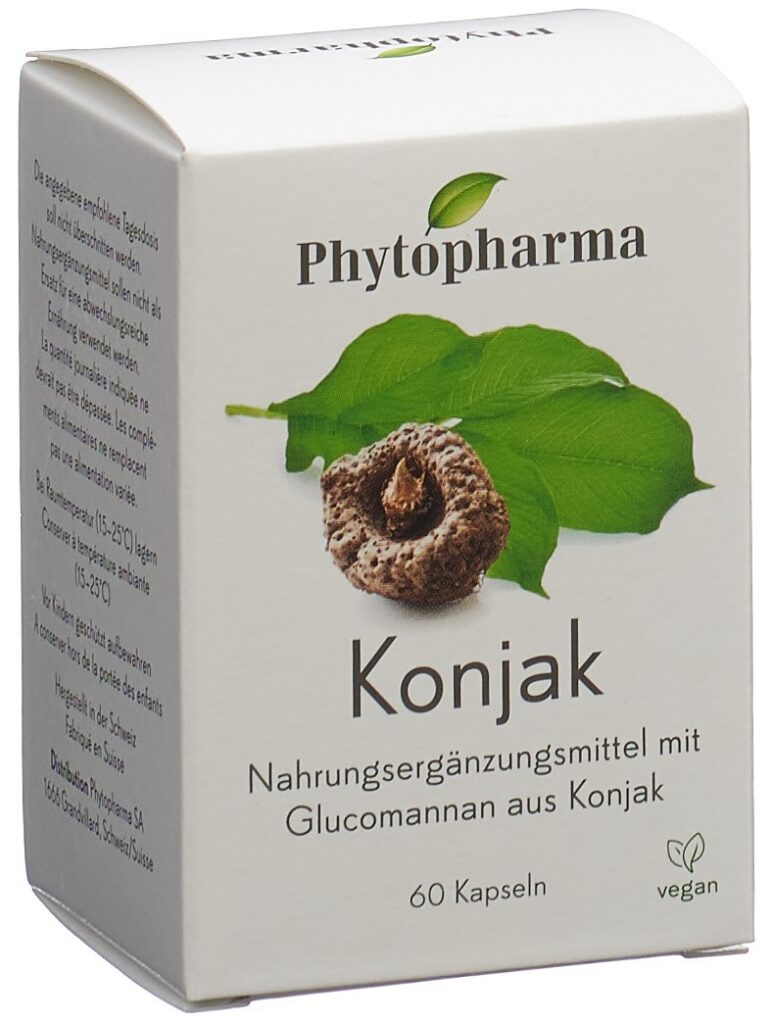 PHYTOPHARMA Konjak caps bte 60 pce