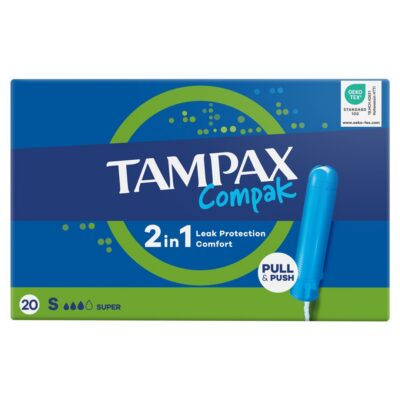 TAMPAX tampons Compak Super 20 pce