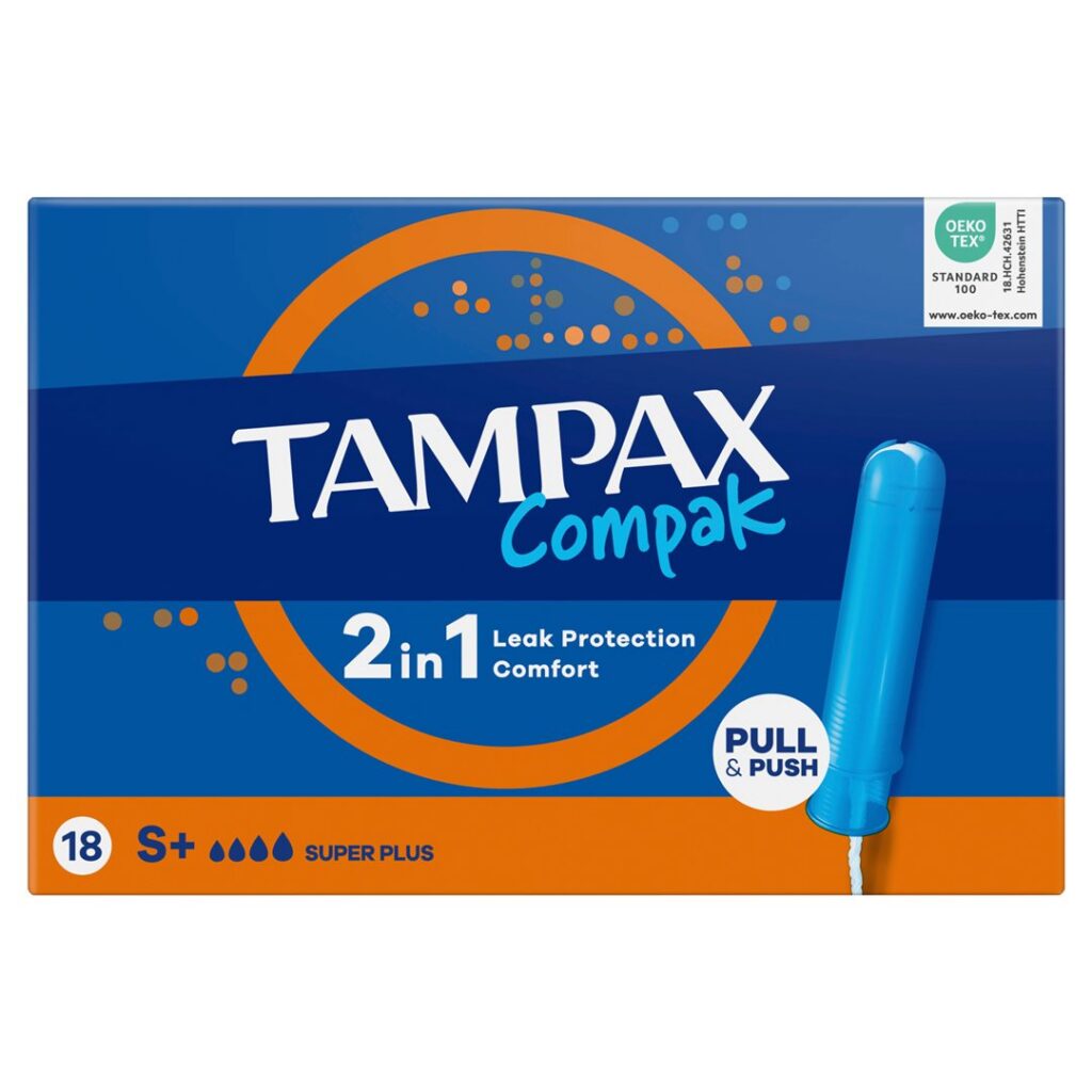 TAMPAX tampons Compak Super Plus 18 pce