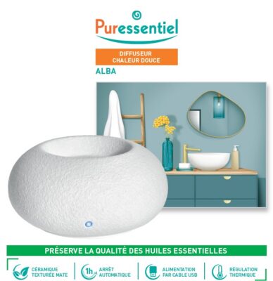 PURESSENTIEL diffuseur à chaleur douce ALBA