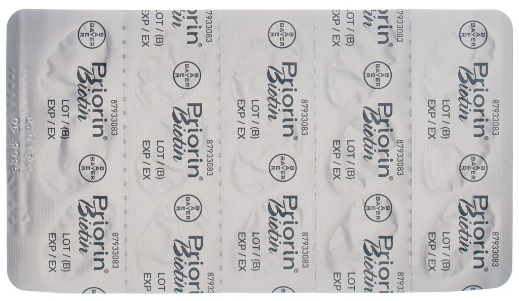 PRIORIN Biotin caps 30 pce