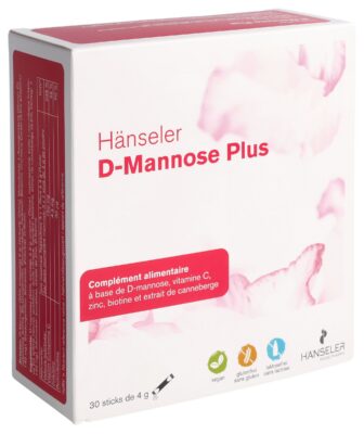 HÄNSELER D-Mannose Plus 30 stick 4 g