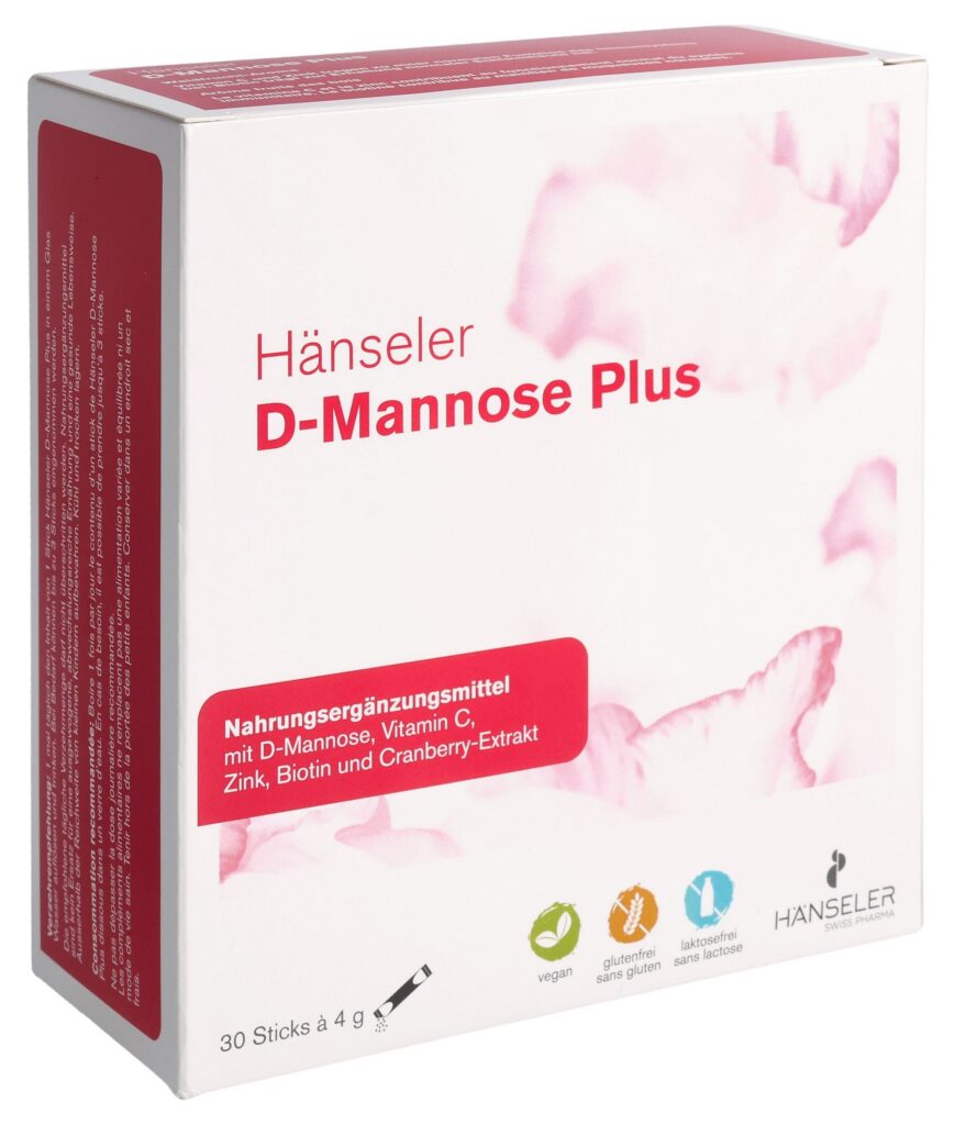 HÄNSELER D-Mannose Plus 30 stick 4 g