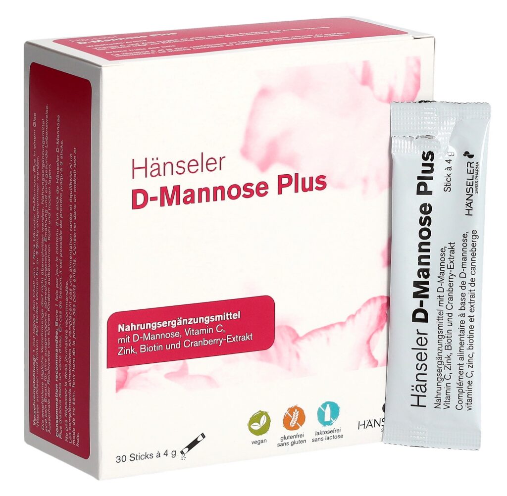 HÄNSELER D-Mannose Plus 30 stick 4 g